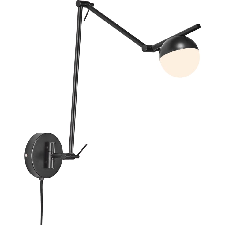Nordlux Contina vägglampa, svart