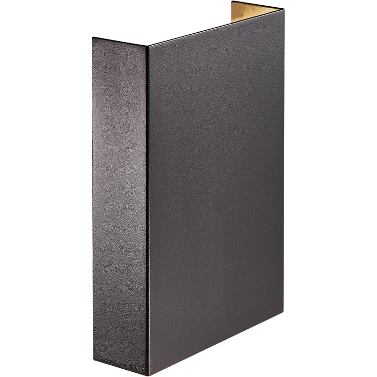 Nordlux Fold 15 utelys vegg, svart