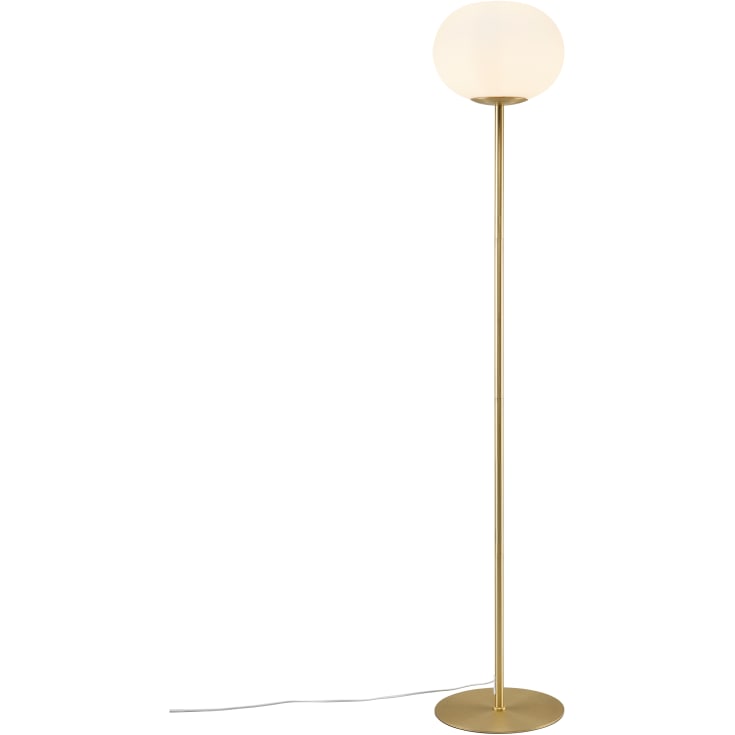 Nordlux Alton golvlampa, mässing