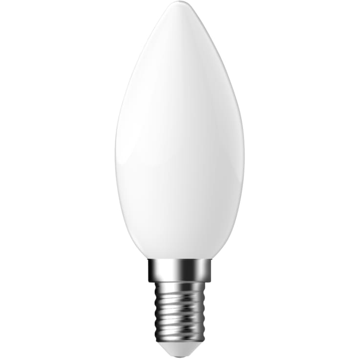 Nordlux Energetic E14 LED filament kertepære, 4,6W, hvid, 2700K