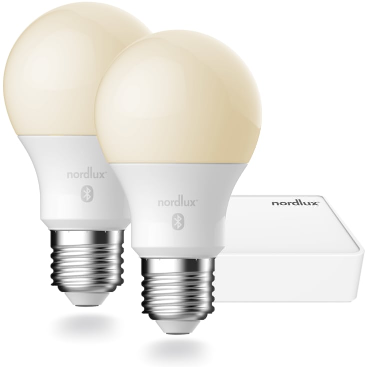 Nordlux Smart startpaket, E27 lampar + bridge