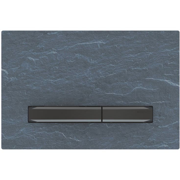 Geberit Sigma 50 betjeningsplade, skifer/sort krom