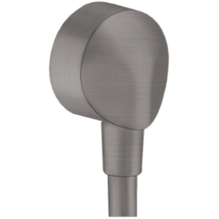 Hansgrohe Fixfit E slanguttag, borstad svart krom