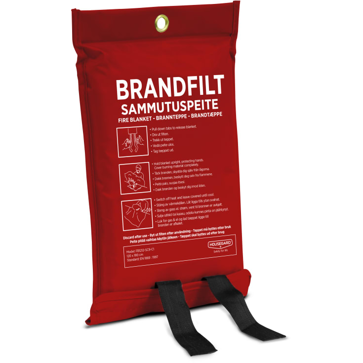 Housegard brannteppe, 120x120 cm