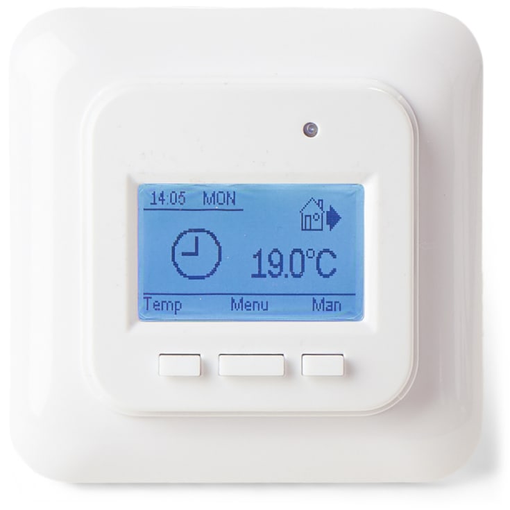 Heat-Com HC71 intelligent termostat til el gulvvarme