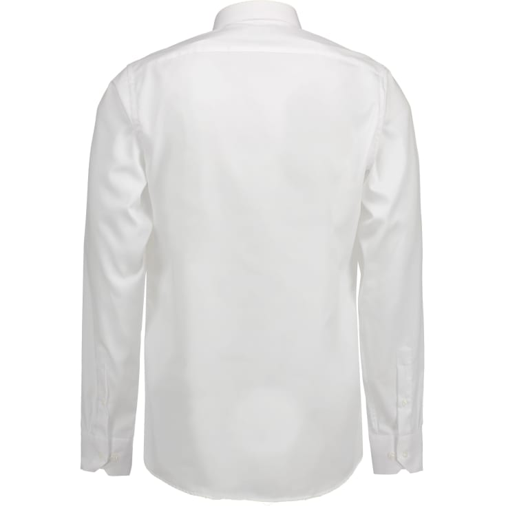 Seven Seas skjorte SS30, slim fit, strygefri, hvid, str. L