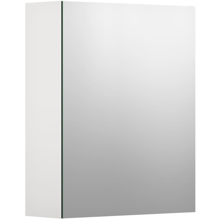 Gustavsberg Graphic Base spegelskåp, 45x55 cm, vit