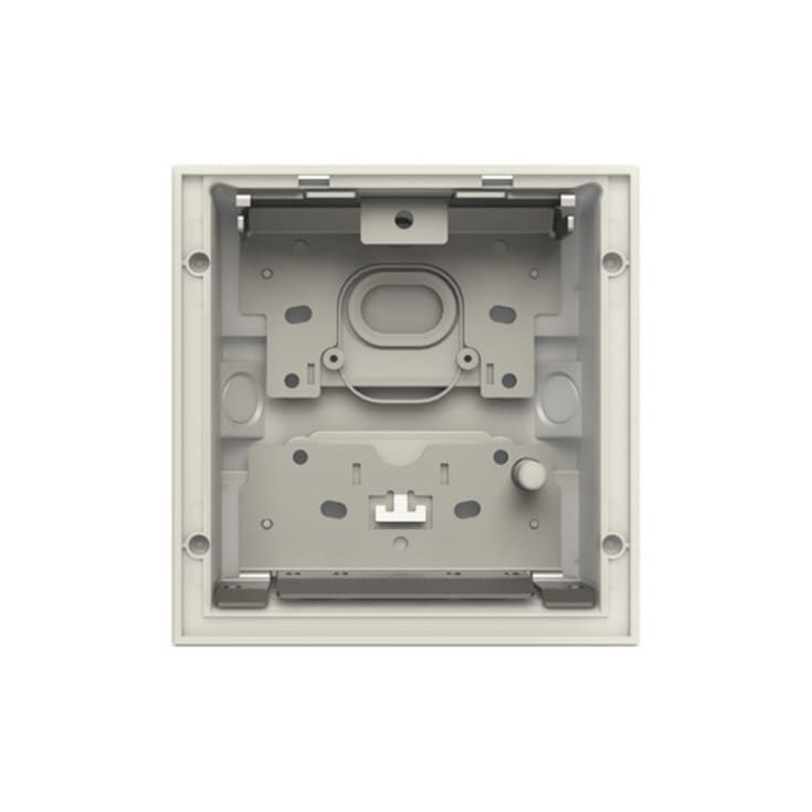 ABB-Welcome Veggmontert bakboks, alu, størrelse 1/1 (1 modul) 41381F-H