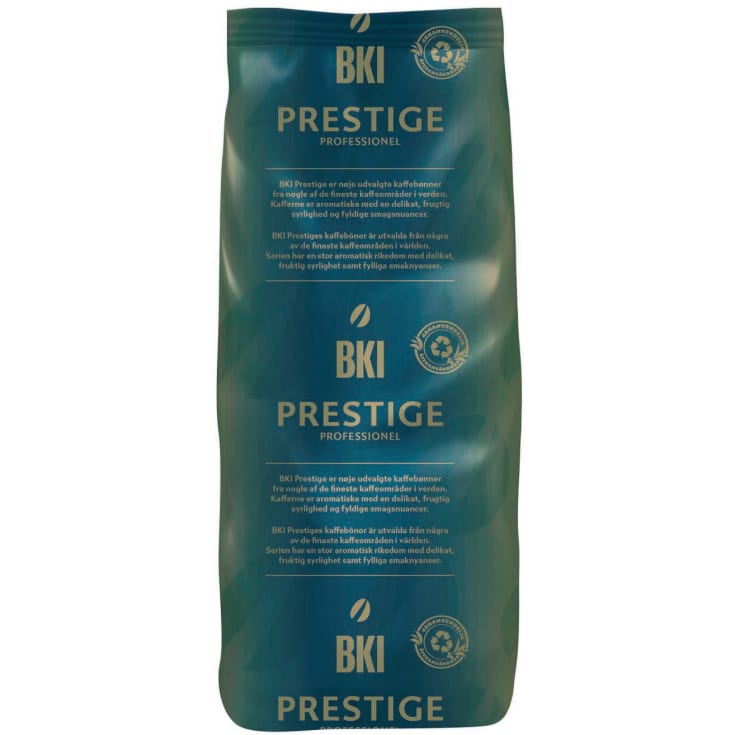 BKI Prestige, 100 % arabica-kaffe