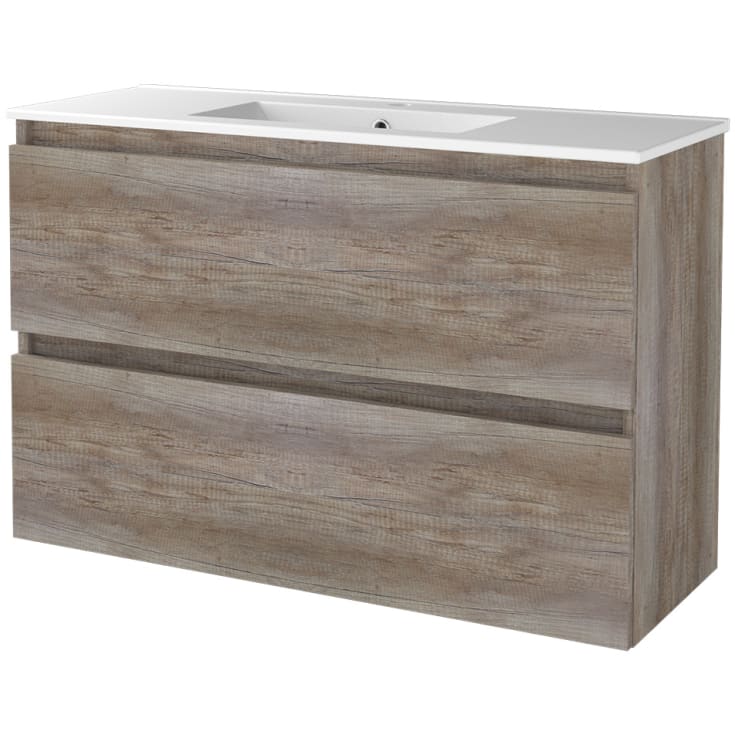 Sanibell Basicline möbelpaket, 100x39 cm, skotsk ek