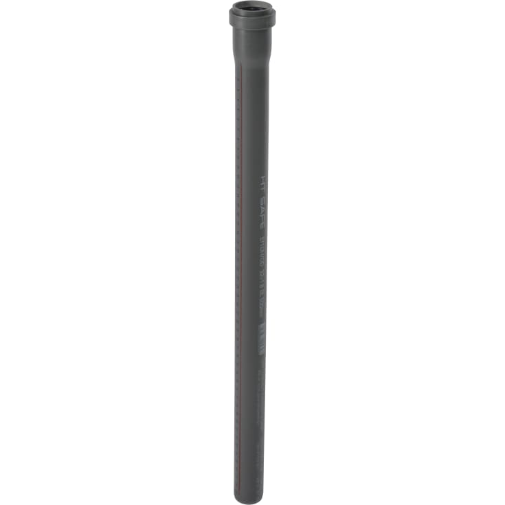 32 x 1000 mm Avløpsrør PP grå