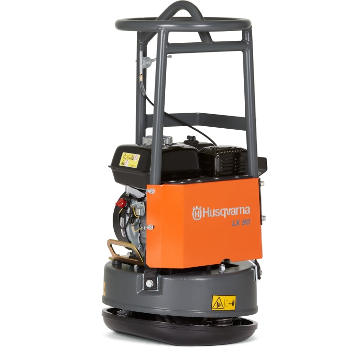 Husqvarna rundpladevibrator LX 90, Honda GX160 benzin, 450 mm