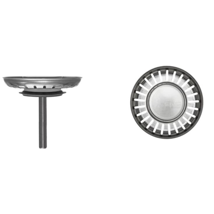Franke kurveventil, manuell, Ø81 mm, krom