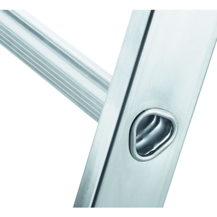 Zarges Everest 2DE skydestige 7,1 meter - 2x14 trin