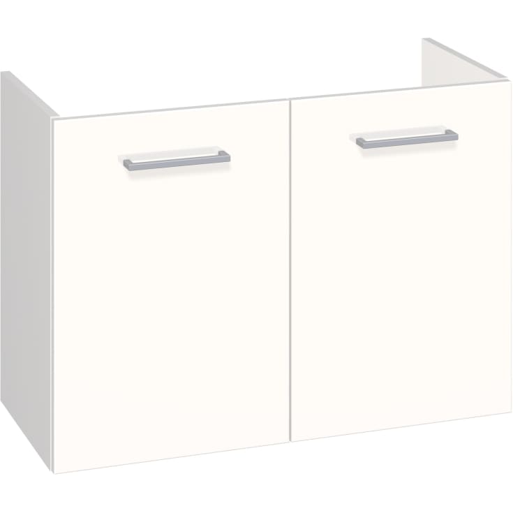 Dansani Mido+ servantskap, 80x35 cm, hvit