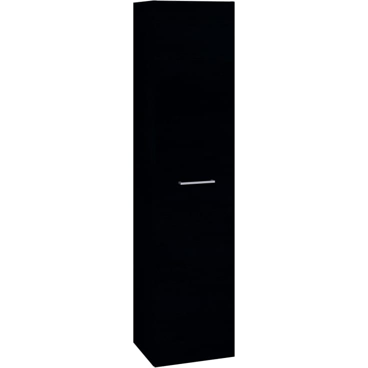 Dansani Mido+ høyskap, 40x175 cm, venstre, sort struktur