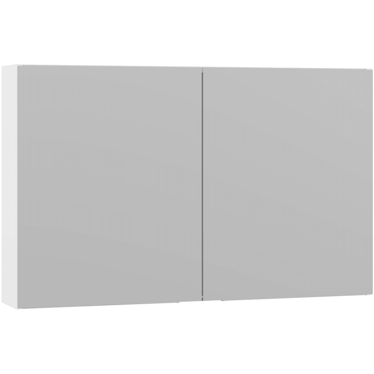 Dansani Mido+ Select speilskap, 100x64 cm, matt hvit
