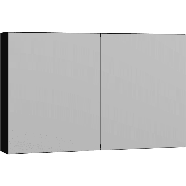 Dansani Mido+ Select speilskap, 100x64 cm, svart