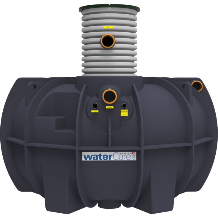WaterCare regnvandsanlæg, til hus, 5000 liter