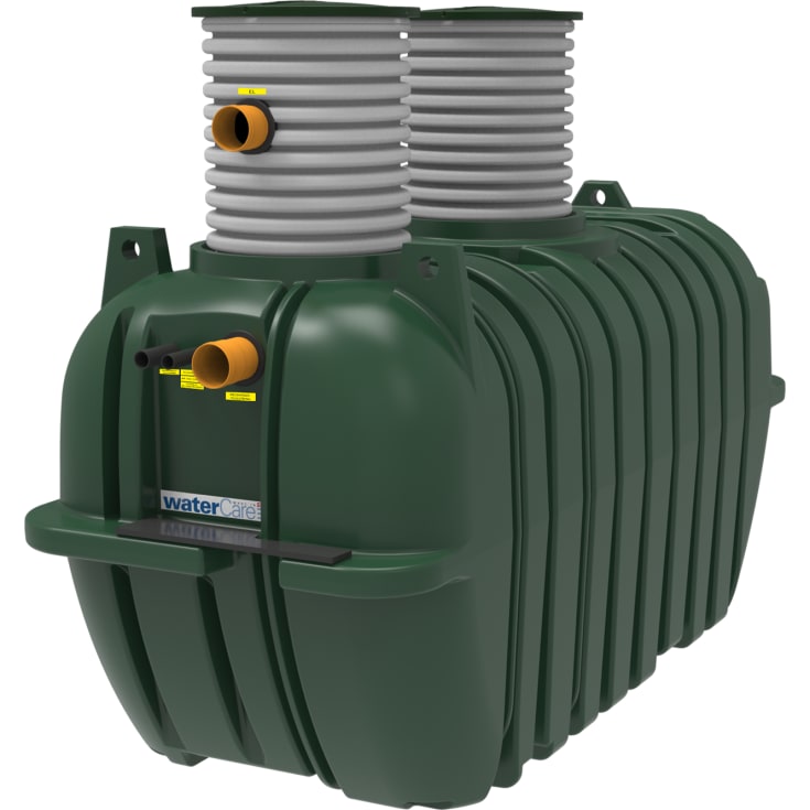 WaterCare regnvattensystem, för hus, 4300 liter