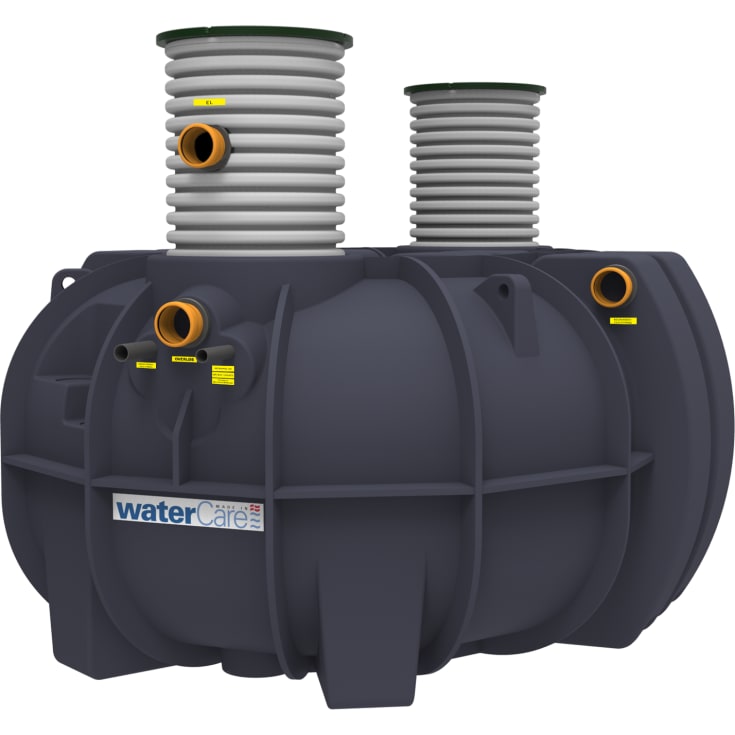 WaterCare regnvattensystem, för hus, 5000 liter