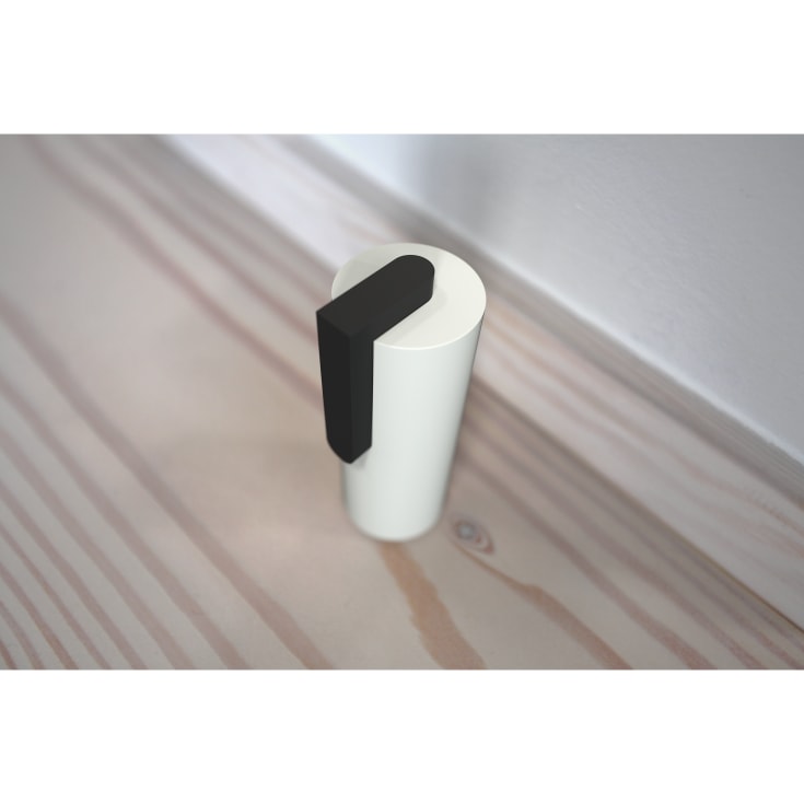 Frost NOVA2 dørstopper 2, 75mm, mat hvid
