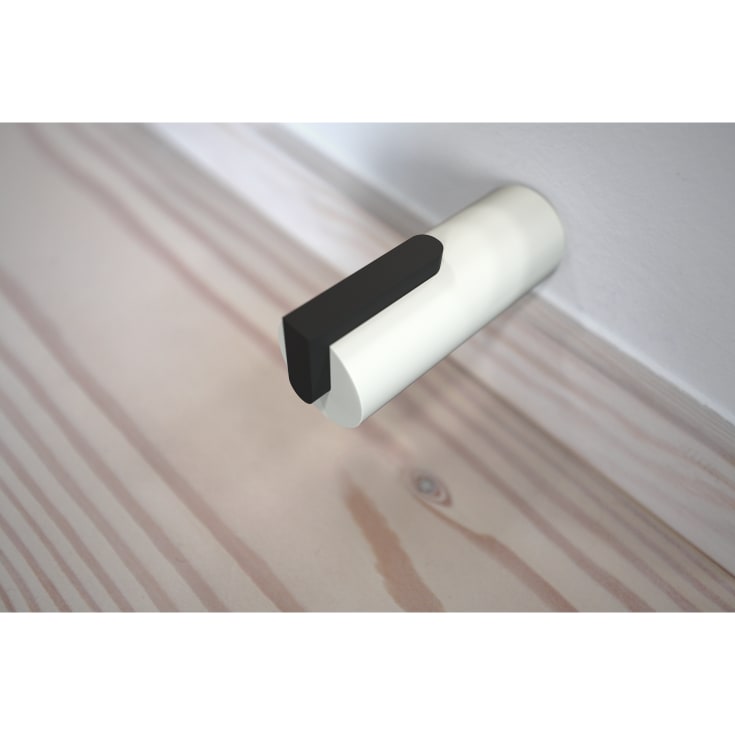 Frost NOVA2 dørstopper 2, 75mm, mat hvid