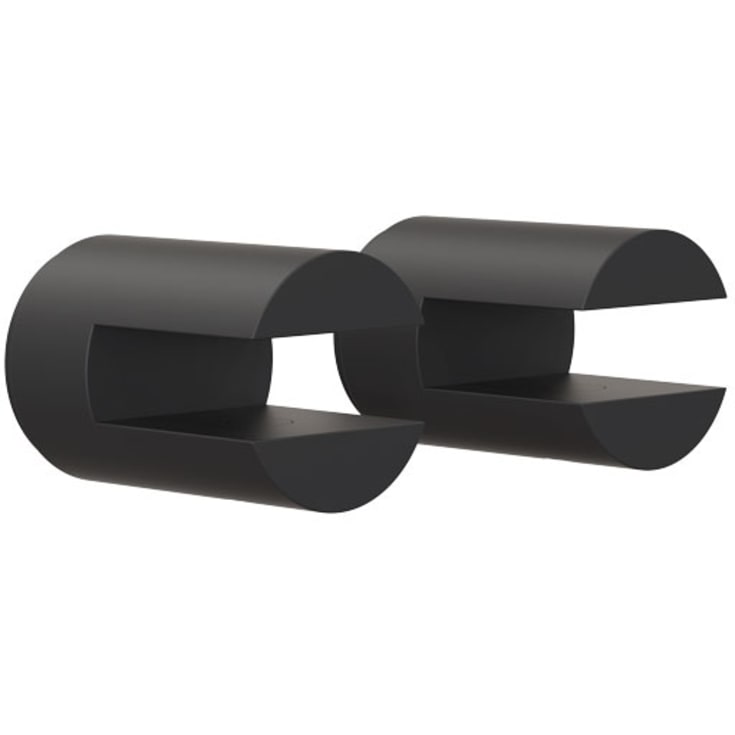 Frost NOVA2 hyldeholder 5, t/6-10mm hylde, mat sort