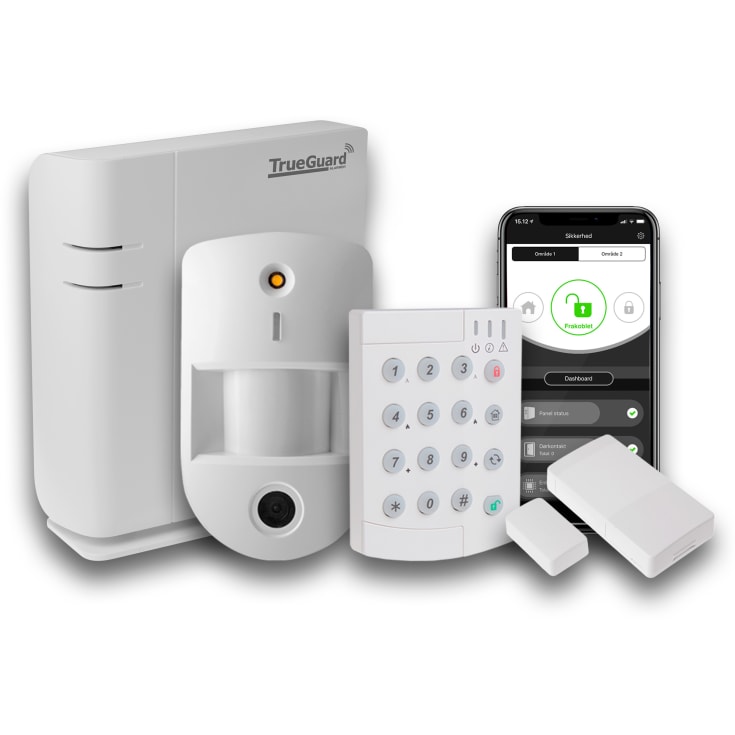 TrueGuard Smartbox Alarm startpakke med dyreimmun fotosensor