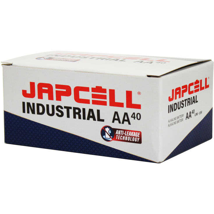 Japcell AA batterier, 40 st.