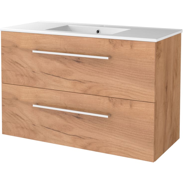 Sanibell Basicline møbelpakke, 100x46 cm, whisky eik