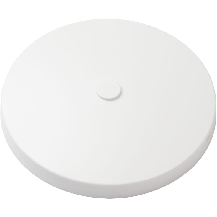 ABB lampeuttak med deksel, Ø9,7 cm, hvit