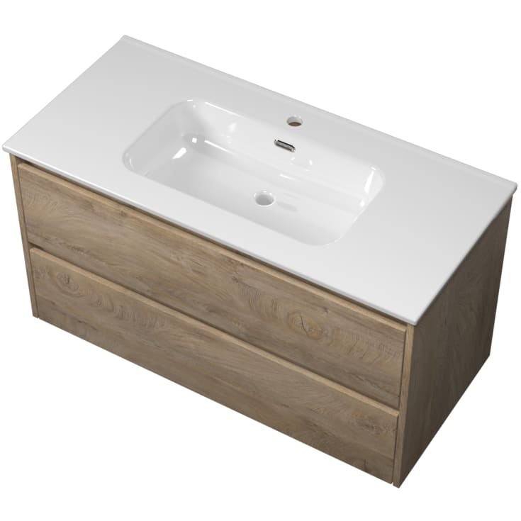 Sanibell Proline möbelpaket, 101x46,8 cm, rå ek