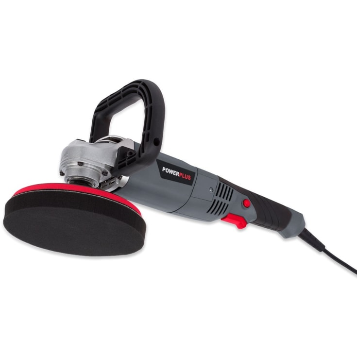 Hero Tools Poleringsmaskin 180 mm, m. 3 deler, 1200W