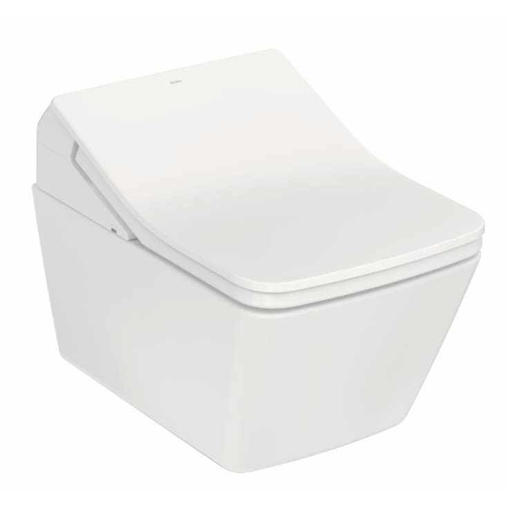 Toto Washlet SW duschtoalettpaket, rengöringsvänlig, vit/borstat rostfritt stål