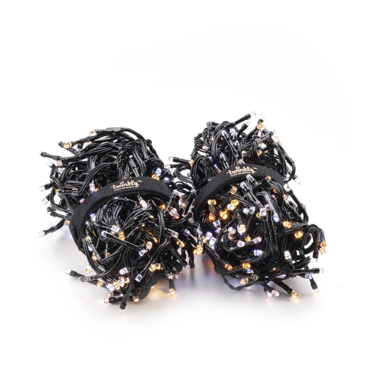 Twinkly Cluster ljuslinga, vitt ljus, 6 meter, 400 ljus