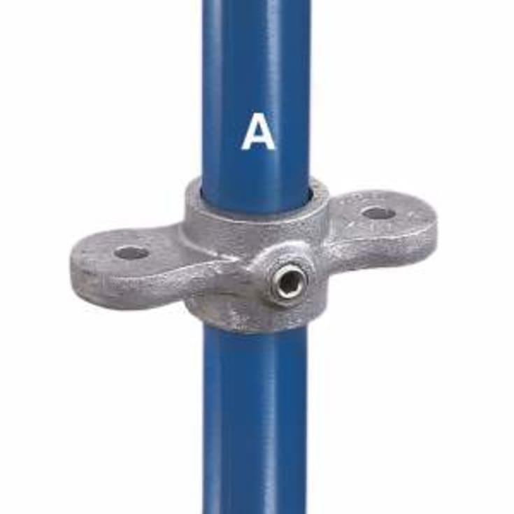 1&quot; Dobbel horisontal erme, han KEE CLAMP