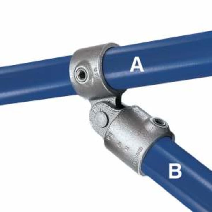 1 ½&quot; Enkel svingbar stikkontakt KEE CLAMP