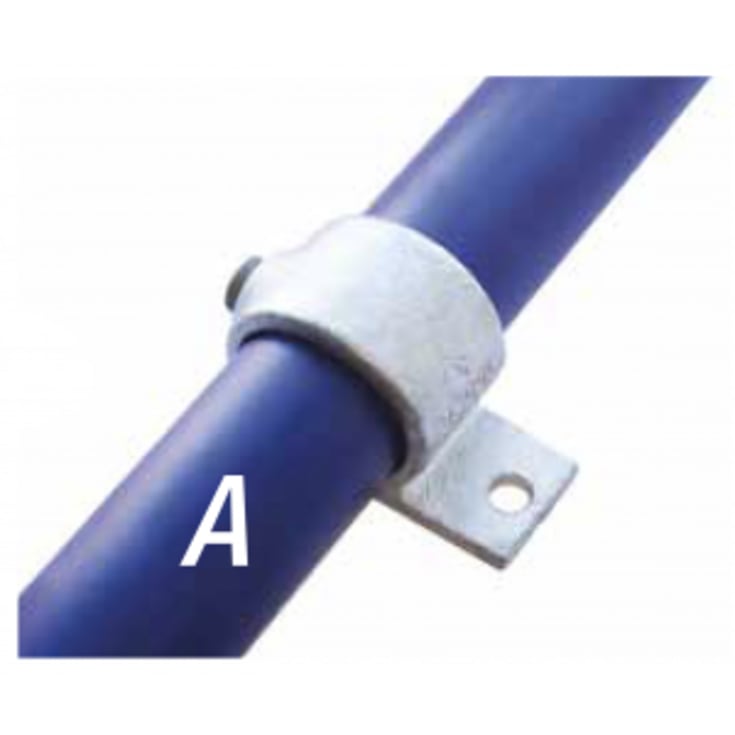 5/4&quot; Enkeltsidig monteringsbrakett KEE CLAMP