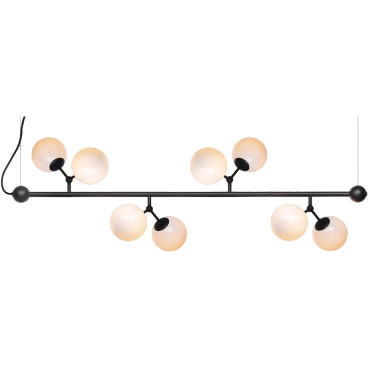 Halo Design Atom langbordspendellampe, opal