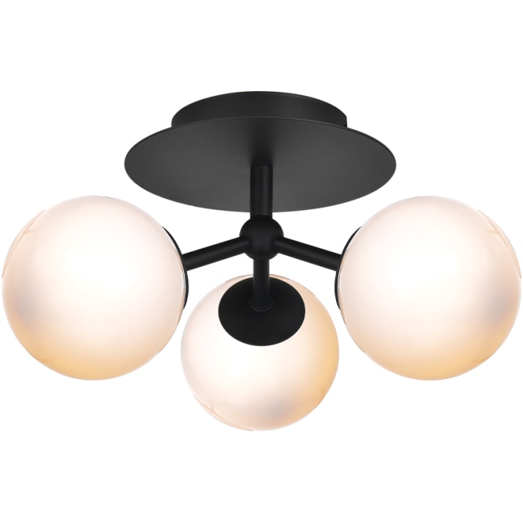 Halo Design Atom Trio taklampa, opal