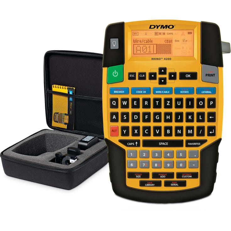 DYMO® Rhino Labelmaskine 4200 Pro, kuffertsæt