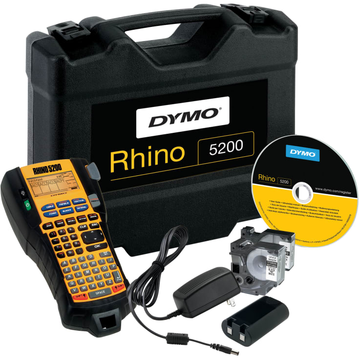 DYMO® Rhino Labelprinter 5200 Pro, kuffertsæt