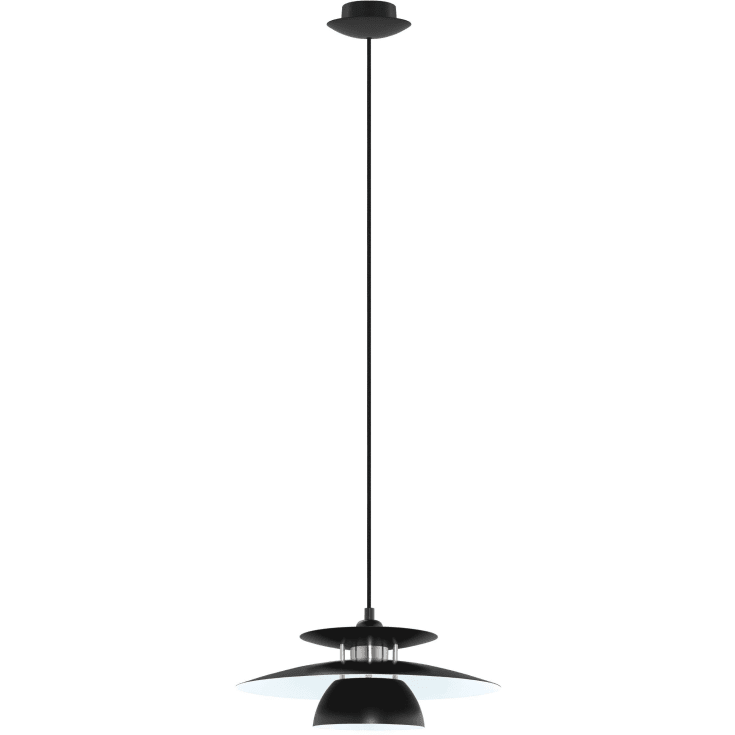 Eglo Brenda pendellampe, svart, Ø43 cm