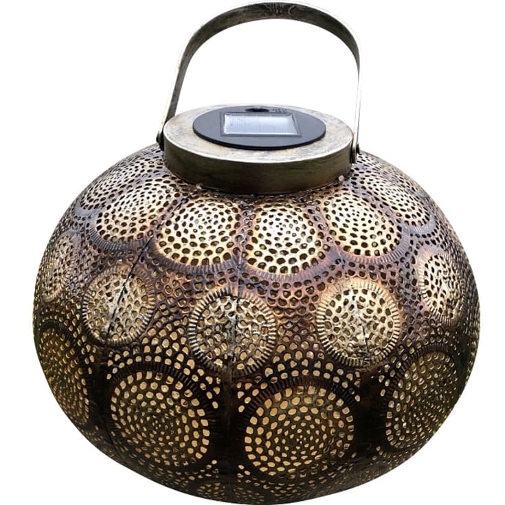 Veli Line Marrakech lykta solcell, Ø23 cm