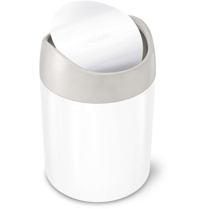 Simplehuman toiletspand, 1,5 liter, hvid