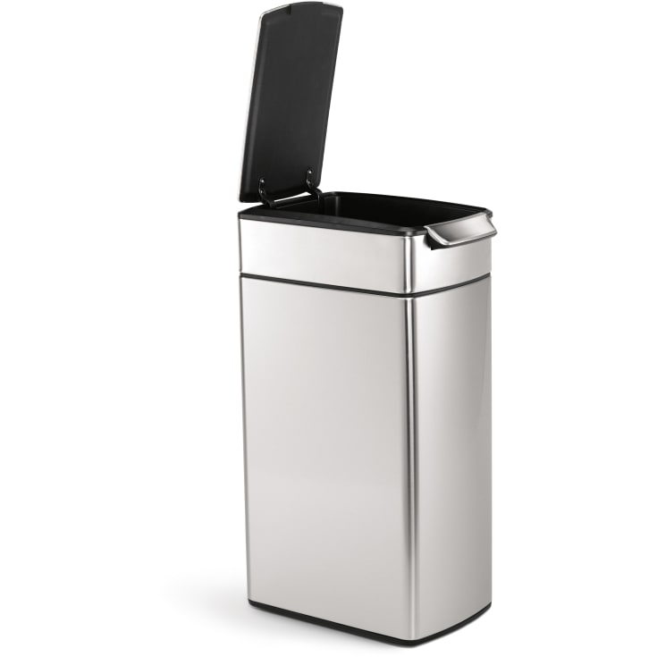Simplehuman affaldsspand, 40 liter, touch, børstet stål