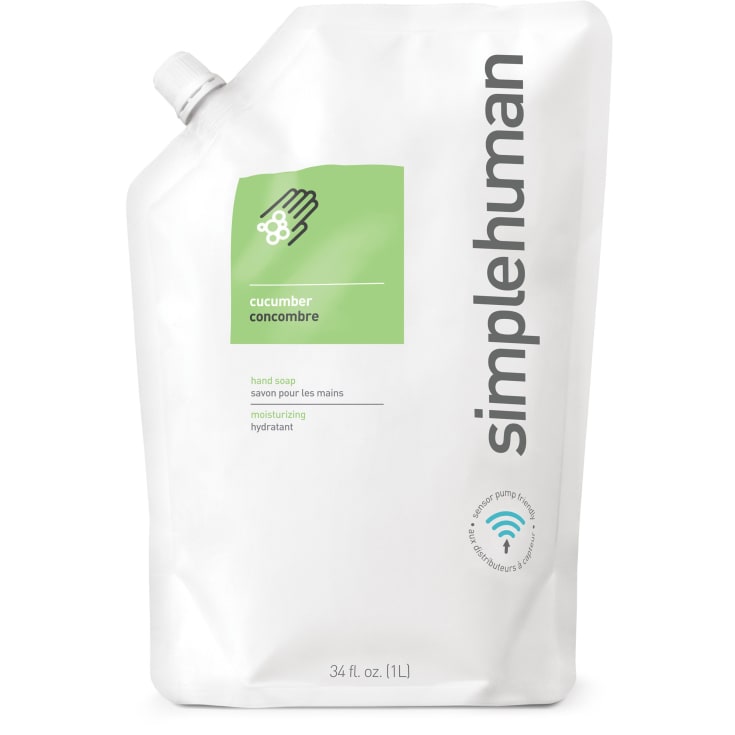 Simplehuman flydende sæbe, 1 liter, agurk