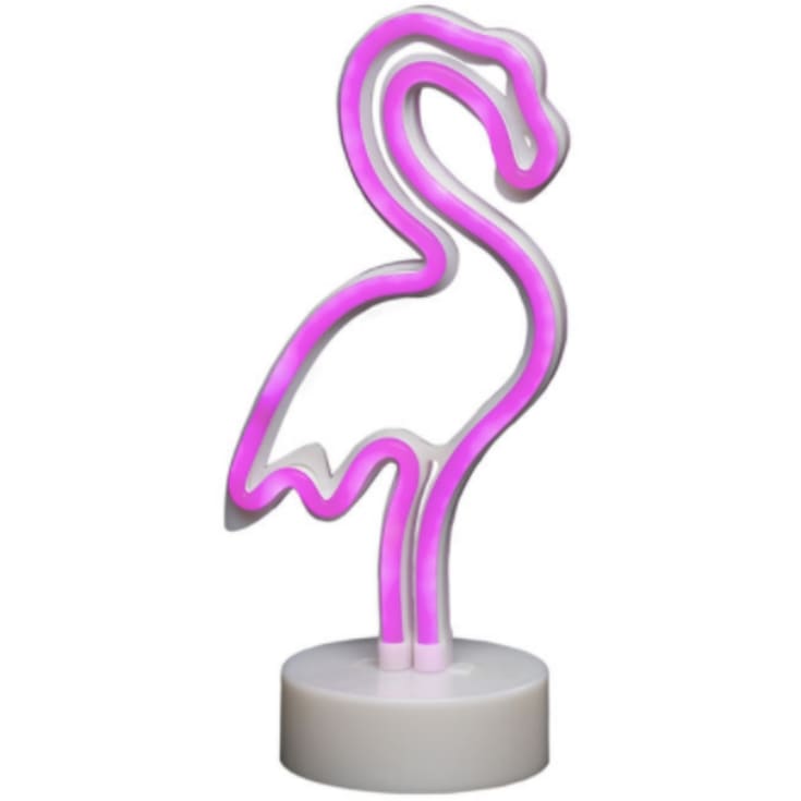 Konstsmide lysslange, pink flamingo