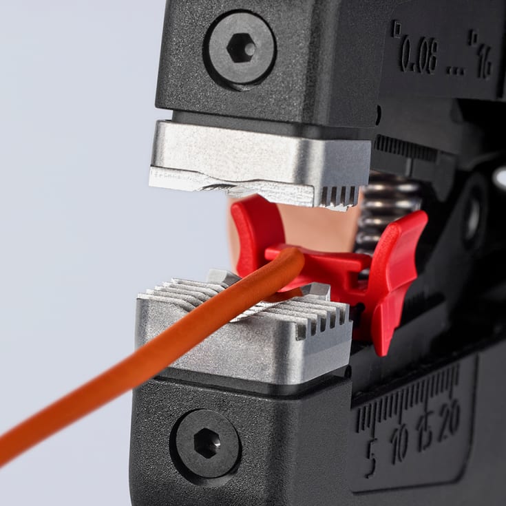 KNIPEX PRECISTRIP 16 automatisk trådstriper, 0,08-16 mm²